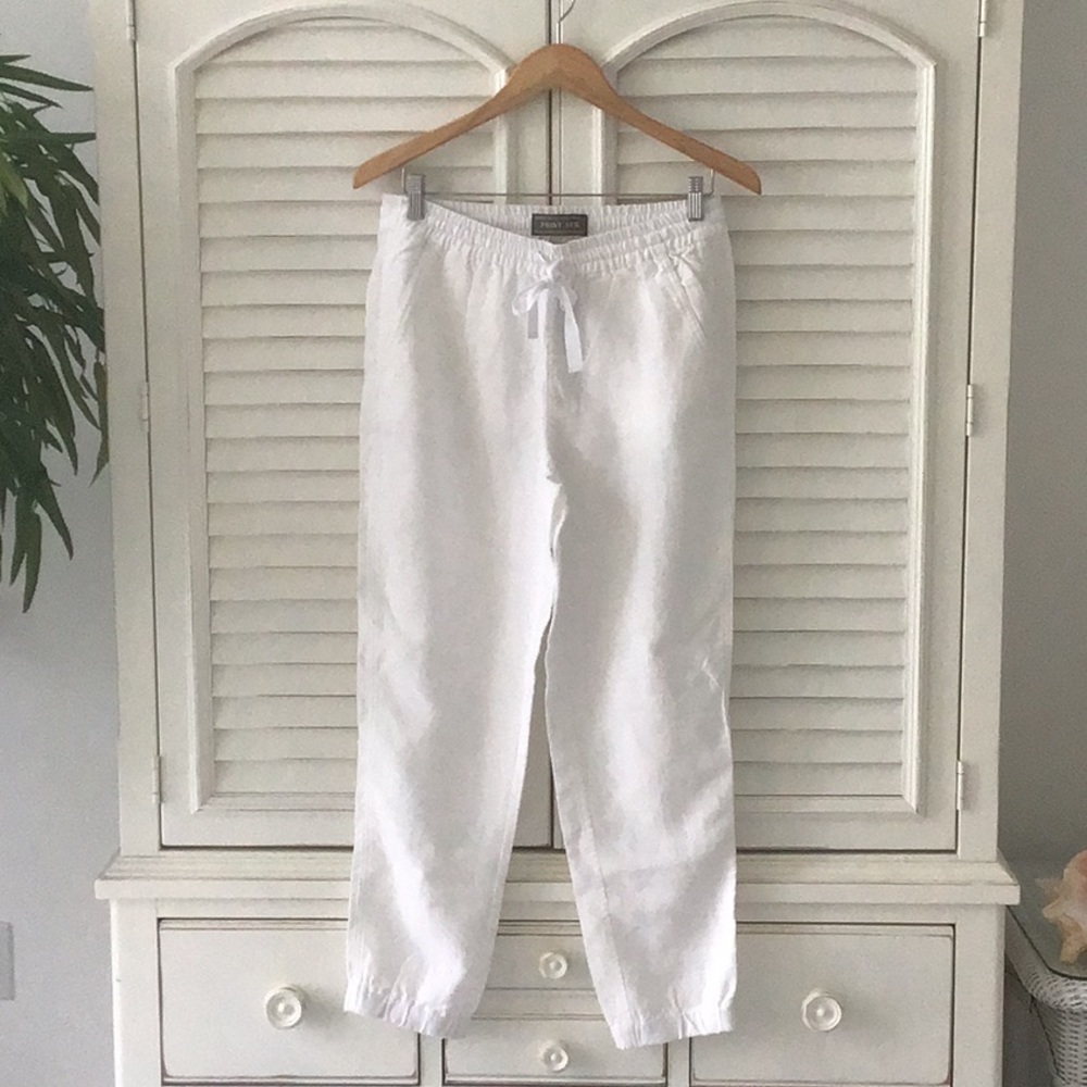 J.Crew Point Sur Linen Seaside Pant NWT
